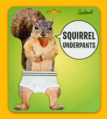 Squirrel Underpants Package